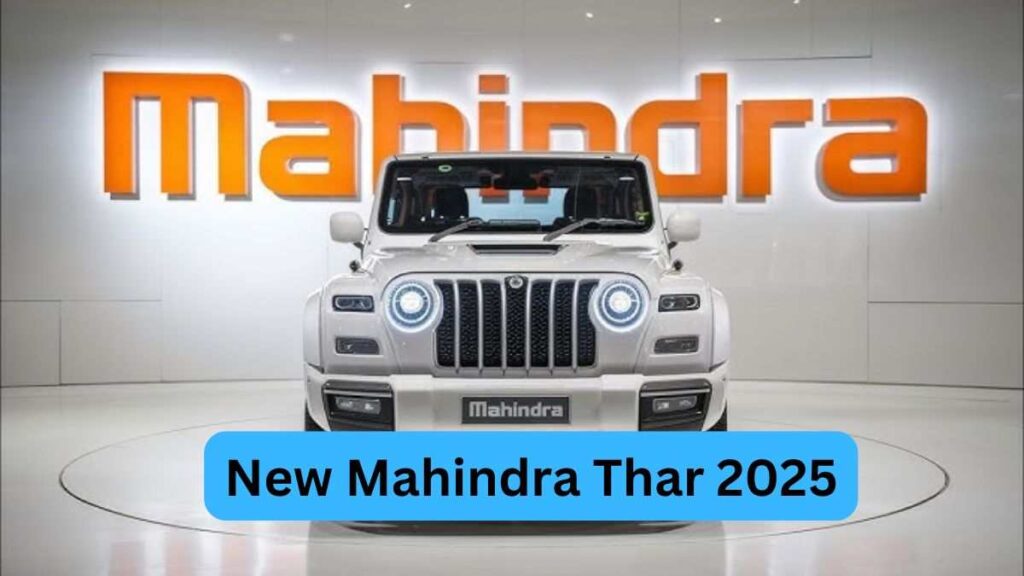 New Mahindra Thar 2025 